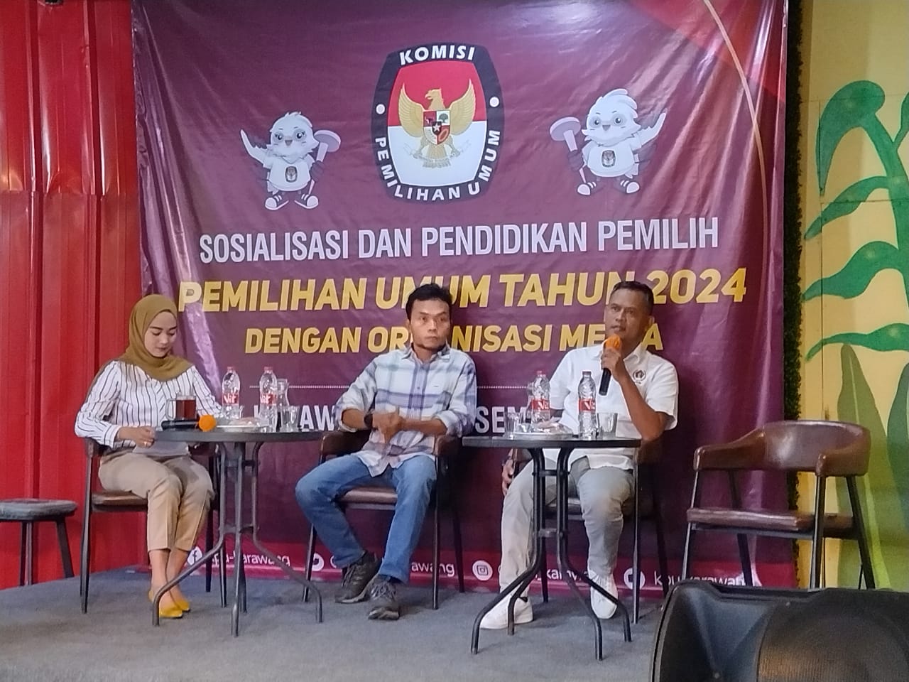 Jelang Pemilu 2024, KPU Karawang Laksanakan Sosialisasi Dan Pendidikan ...