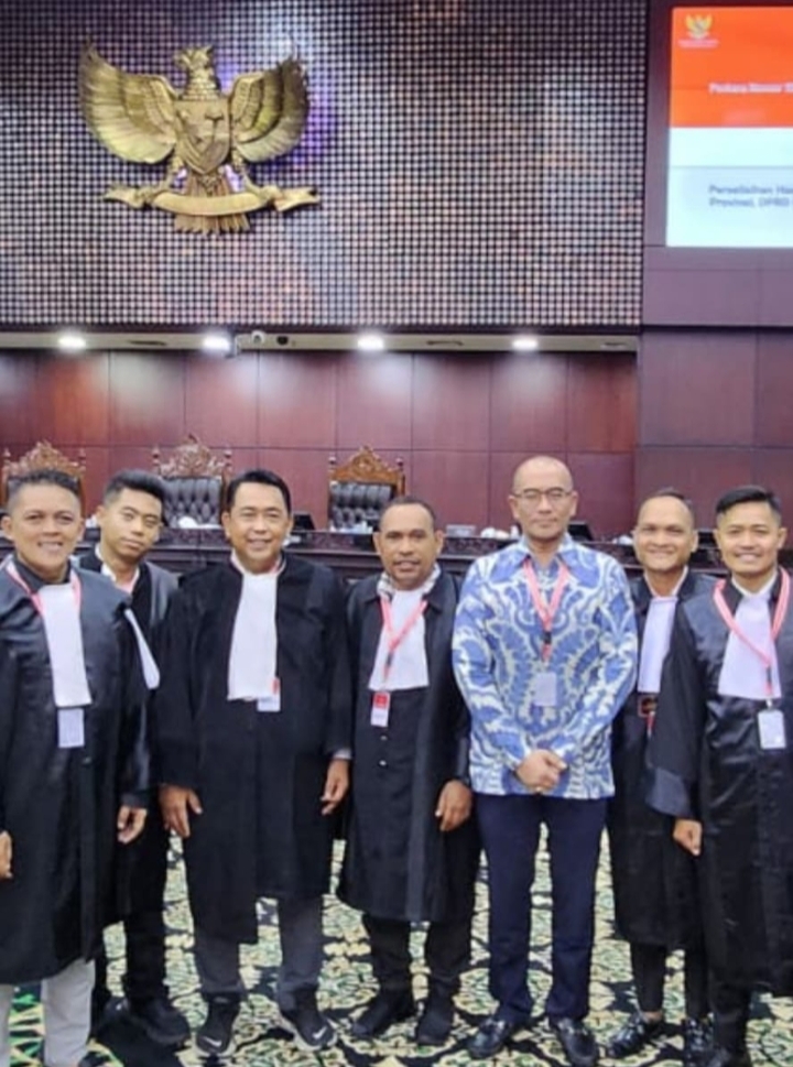 Sidang Sengketa Pemilu di MK, Kuasa Hukum KPU RI, Thomas Djawa: Optimis Hadapi Gugatan Pemohon